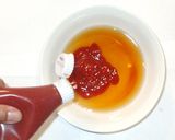 鶏むね肉の簡単甘酢あんかけ炒め♪甘酢あん作り方4写真