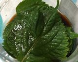 大葉の醤油漬け作り方2写真
