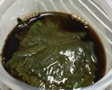 大葉の醤油漬け作り方3写真