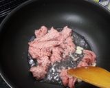 ひき肉炒飯脂マシマシ作り方2写真