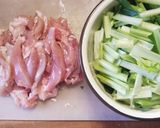 小松菜たっぷりパスタ作り方1写真