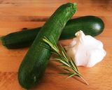 ズッキーニのローズマリー炒め作り方1写真