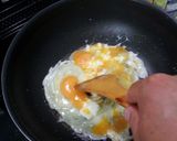 ひき肉炒飯脂マシマシ作り方4写真