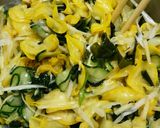 常備菜☆ワカメと夏野菜の酢味噌和え作り方5写真
