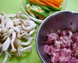 簡単！オクラの肉野菜炒め(マヨ醤油)作り方2写真