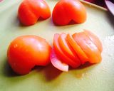 トマトのバルサミコ酢サラダ作り方1写真
