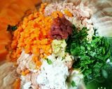 ＊☆梅しそ＊つくねバーグ☆＊作り方3写真