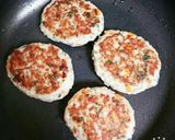 ＊☆梅しそ＊つくねバーグ☆＊作り方5写真