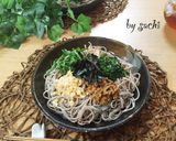 薬味たっぷり！ねばねばぶっかけそば作り方6写真