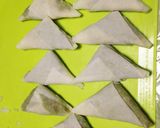 緑茶のグリーンカレーサモサ作り方4写真