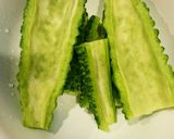 ゴーヤとサバ缶のマヨカレーサラダ作り方1写真
