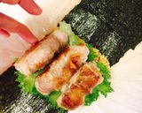 肉巻きチーズ半熟卵のカレーおにぎらず作り方23写真