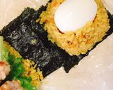 肉巻きチーズ半熟卵のカレーおにぎらず作り方24写真