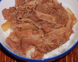 簡単な調味料による吉野家牛丼の再現レシピ作り方12写真