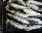 なすびの素揚げと小あゆの天ぷら　作り方3写真
