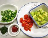 冷凍ピラフ〜野菜のせのせ2種〜作り方1写真