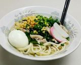 白だし豚バラうどん作り方8写真