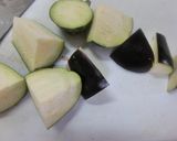 なすびの素揚げと小あゆの天ぷら　作り方7写真