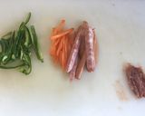 夏のスタミナづくり!梅風味のチャプチェ丼作り方1写真