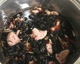 鶏レバーと黒豆の赤ワイン煮作り方4写真