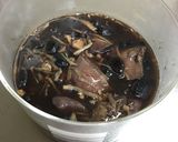 鶏レバーと黒豆の赤ワイン煮作り方6写真