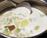 ひんやり　冷製クリームスープパスタ作り方4写真