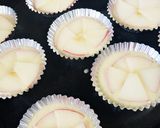 りんごのせカップケーキ作り方5写真