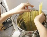 ひんやり　冷製クリームスープパスタ作り方7写真