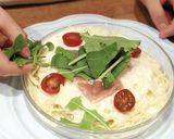 ひんやり　冷製クリームスープパスタ作り方10写真