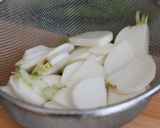 夏バテ防止にも 梅肉でカブの浅漬け作り方2写真