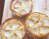 りんごのせカップケーキ作り方9写真