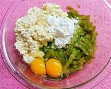 豆腐でつくるゴーヤのチヂミ作り方5写真