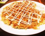 そうめんリメイクもっちりお好み焼き！作り方7写真