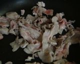 豚肉の茗荷ネギ炒め～冷やし中華のたれで☆作り方2写真