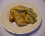 フレンチトースト☆焼きバナナ添え作り方4写真