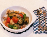 豚肉で夏バテ対策！夏野菜と豚肉の中華炒め作り方6写真