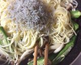 ジャコとしめじのスパゲッティー作り方3写真