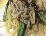 ジャコとしめじのスパゲッティー作り方4写真