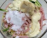 夕飯の1品に❁サラダパスタ♬*.+゜作り方4写真
