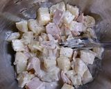 余った餃子の皮でカップサラダ作り方4写真
