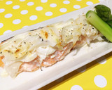 玉ねぎジューシー☆鮭のマヨネーズ焼き作り方6写真