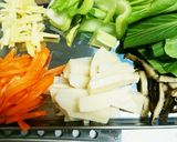 韓国うどんDEサンラータンうどん☆作り方2写真
