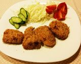 揚げない☆ヒレカツ&玉ねぎフライ作り方8写真