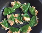 大葉ではさみ鶏つくね作り方4写真