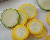 *ズッキーニとトマトのチーズ焼き*作り方1写真