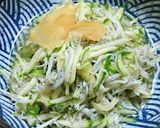 釜揚げしらすの酢の物作り方3写真