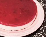 葡萄とヨーグルトのケーキ風二層ゼリー作り方8写真