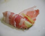 簡単!マキマキ生姜焼き(茄子)作り方3写真