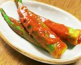 簡単１品おかず*旨辛！！オクラ作り方10写真