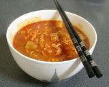 【簡単！】マサマンカレー味噌ラーメン作り方3写真